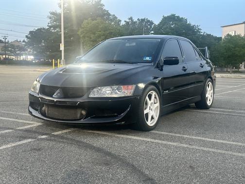 Black 2003 Mitsubishi Lancer Evolution Base