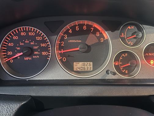 Black 2003 Mitsubishi Lancer Evolution Base