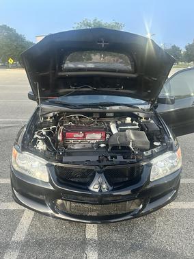 Black 2003 Mitsubishi Lancer Evolution Base