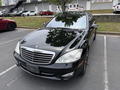 Black 2007 Mercedes-Benz S-Class S 550