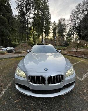 Silver 2013 BMW 750 Li