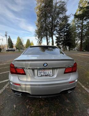 Silver 2013 BMW 750 Li