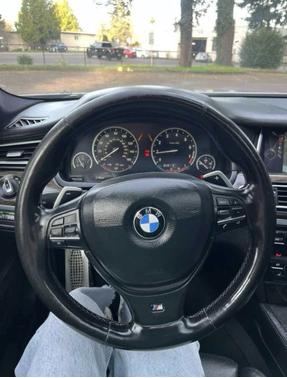 Silver 2013 BMW 750 Li