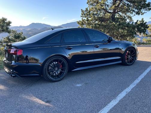 Black 2017 Audi S6 4.0T Prestige