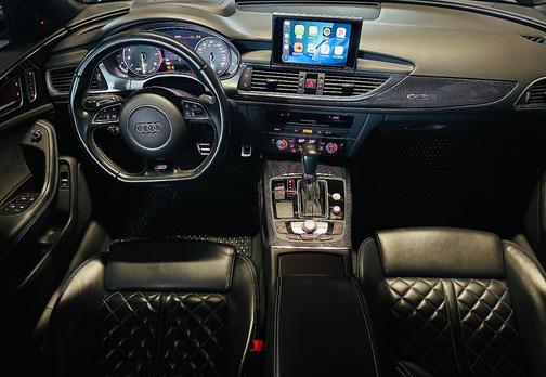 Black 2017 Audi S6 4.0T Prestige