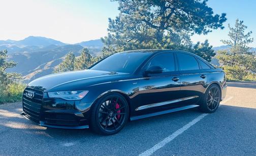 Black 2017 Audi S6 4.0T Prestige