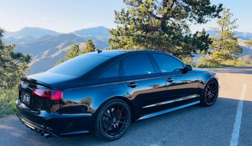 Black 2017 Audi S6 4.0T Prestige