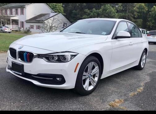 White 2016 BMW 328 i xDrive SULEV
