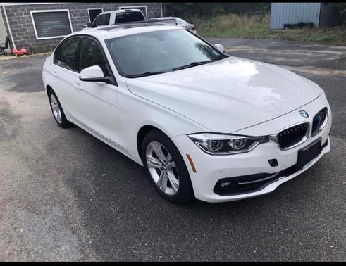 White 2016 BMW 328 i xDrive SULEV