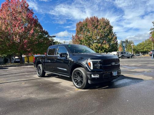Black 2025 Ford F-150 Platinum