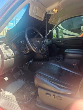 Red 2007 Chevrolet Silverado 3500 LTZ Crew Cab