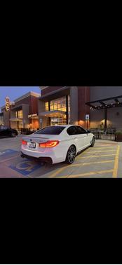 White 2018 BMW 540 i xDrive