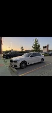 White 2018 BMW 540 i xDrive