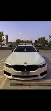 White 2018 BMW 540 i xDrive