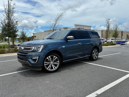 Blue 2020 Ford Expedition King Ranch