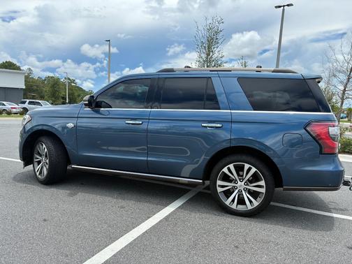 Blue 2020 Ford Expedition King Ranch
