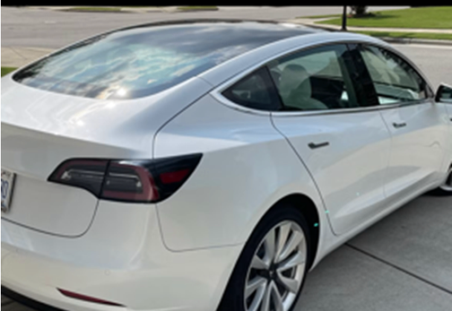 White 2020 Tesla Model 3 Standard Range Plus