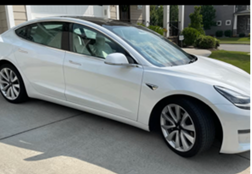 White 2020 Tesla Model 3 Standard Range Plus