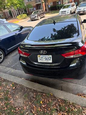 Blue 2013 Hyundai ELANTRA GLS