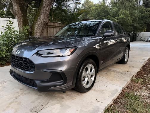 Gray 2023 Honda HR-V LX