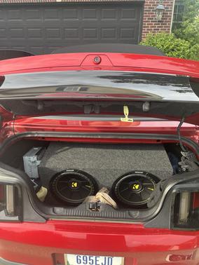 Red 2011 Ford Mustang GT Premium