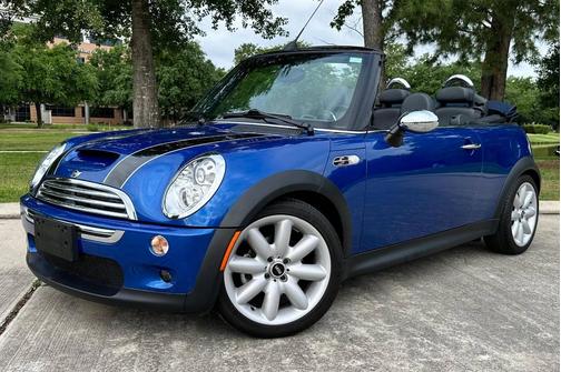 Blue 2014 MINI Convertible Cooper S