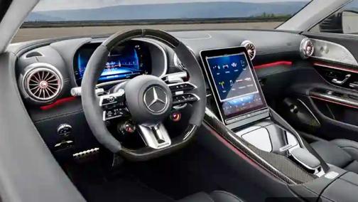 Gray 2024 Mercedes-Benz AMG GT 63 Base