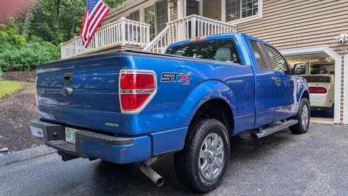 Blue 2014 Ford F-150 STX