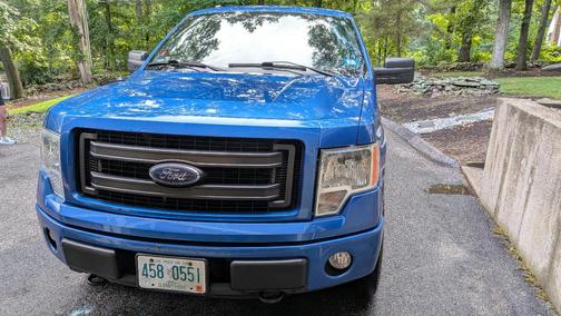 Blue 2014 Ford F-150 STX