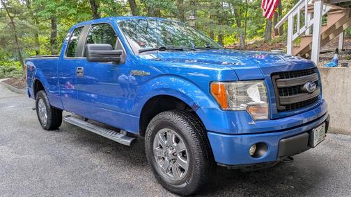 Blue 2014 Ford F-150 STX