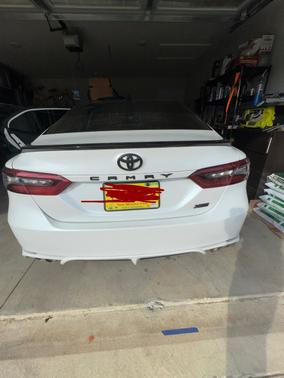 White 2022 Toyota Camry XSE