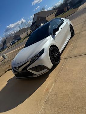 White 2022 Toyota Camry XSE