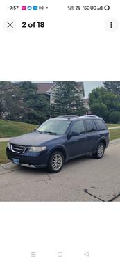 Blue 2008 Saab 9-7X 4.2i