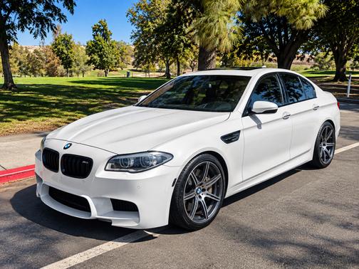 White 2014 BMW M5 Base