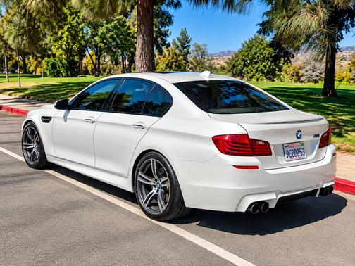 White 2014 BMW M5 Base