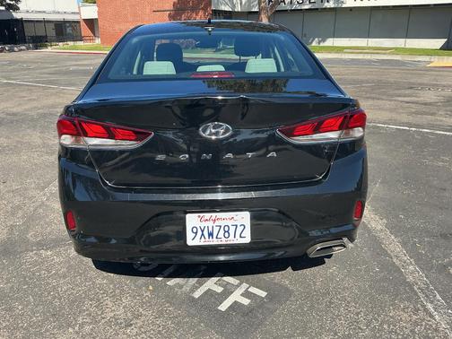 Black 2018 Hyundai SONATA SEL
