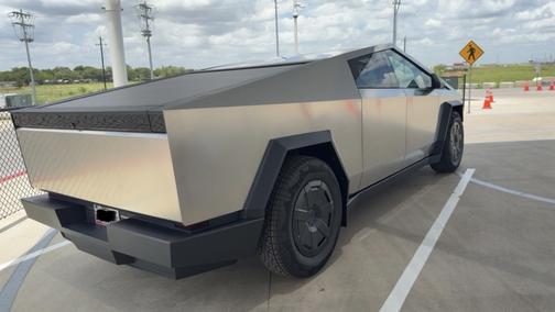 Silver 2026 Tesla Cybertruck Premium AWD