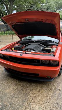 Orange 2009 Dodge Challenger R/T