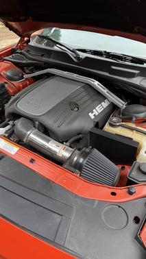 Orange 2009 Dodge Challenger R/T