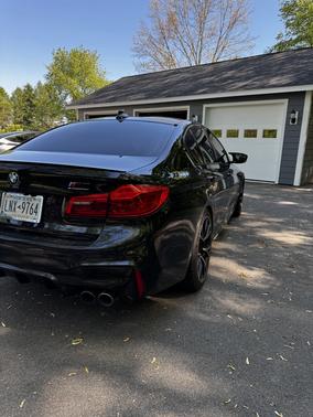 Black 2019 BMW M5 Competition