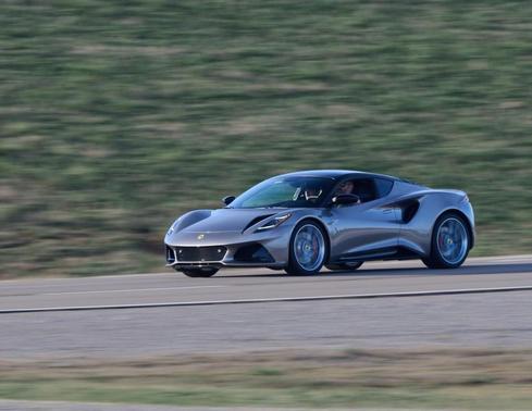 Gray 2024 Lotus Emira V6 First Edition
