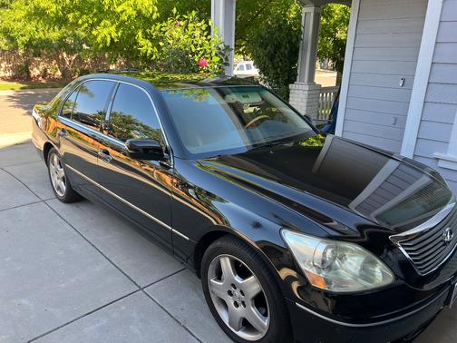 Black 2005 Lexus LS 430 Base