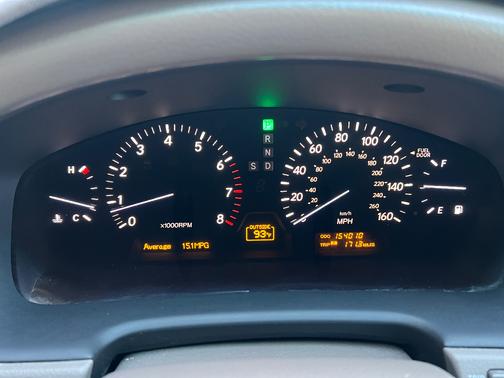 Black 2005 Lexus LS 430 Base