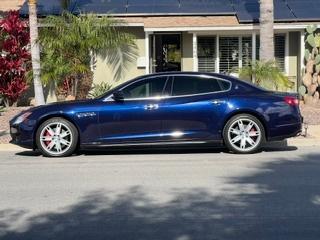 Blue 2016 Maserati Quattroporte S Q4