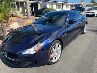 Blue 2016 Maserati Quattroporte S Q4