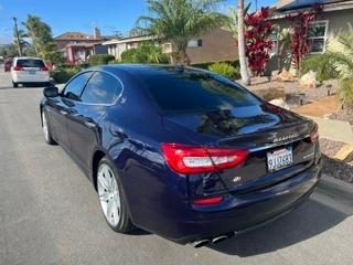 Blue 2016 Maserati Quattroporte S Q4