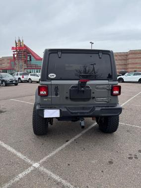 Gray 2020 Jeep Wrangler Unlimited Sport