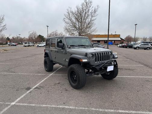 Gray 2020 Jeep Wrangler Unlimited Sport