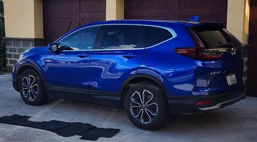Blue 2021 Honda CR-V EX