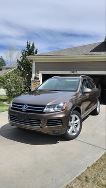 Brown 2013 Volkswagen Touareg VR6 Lux